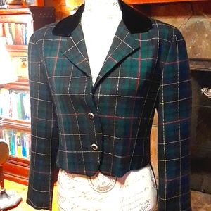 Vintage Anne Klein II wool blazer